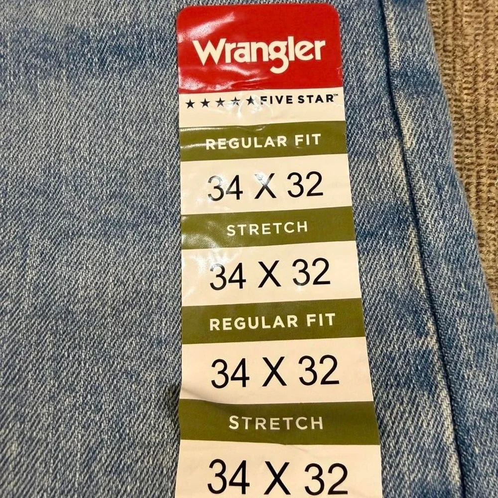Wrangler blue jeans
